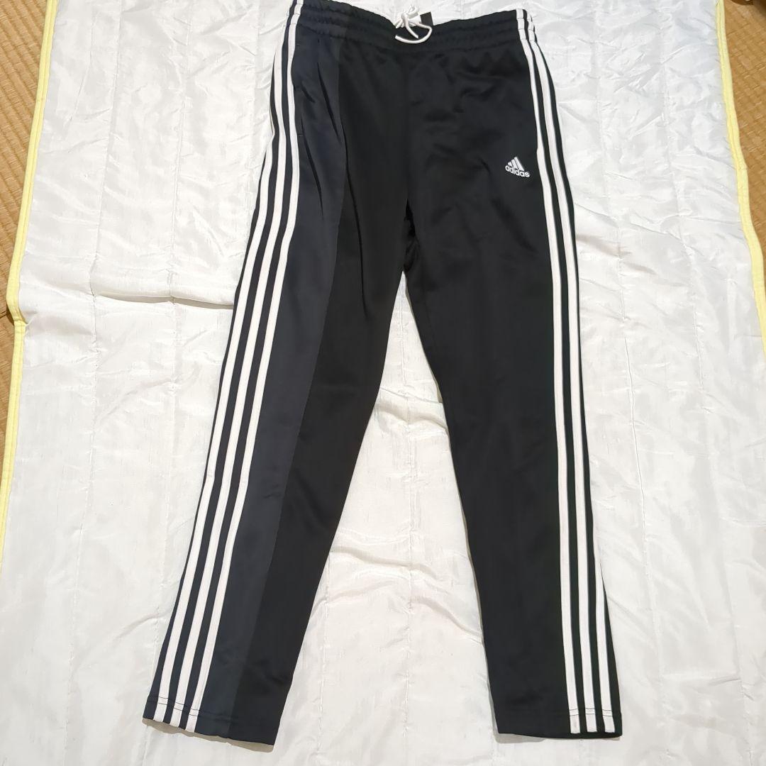 adidas ジャージ上下セット ブラック/ホワイト