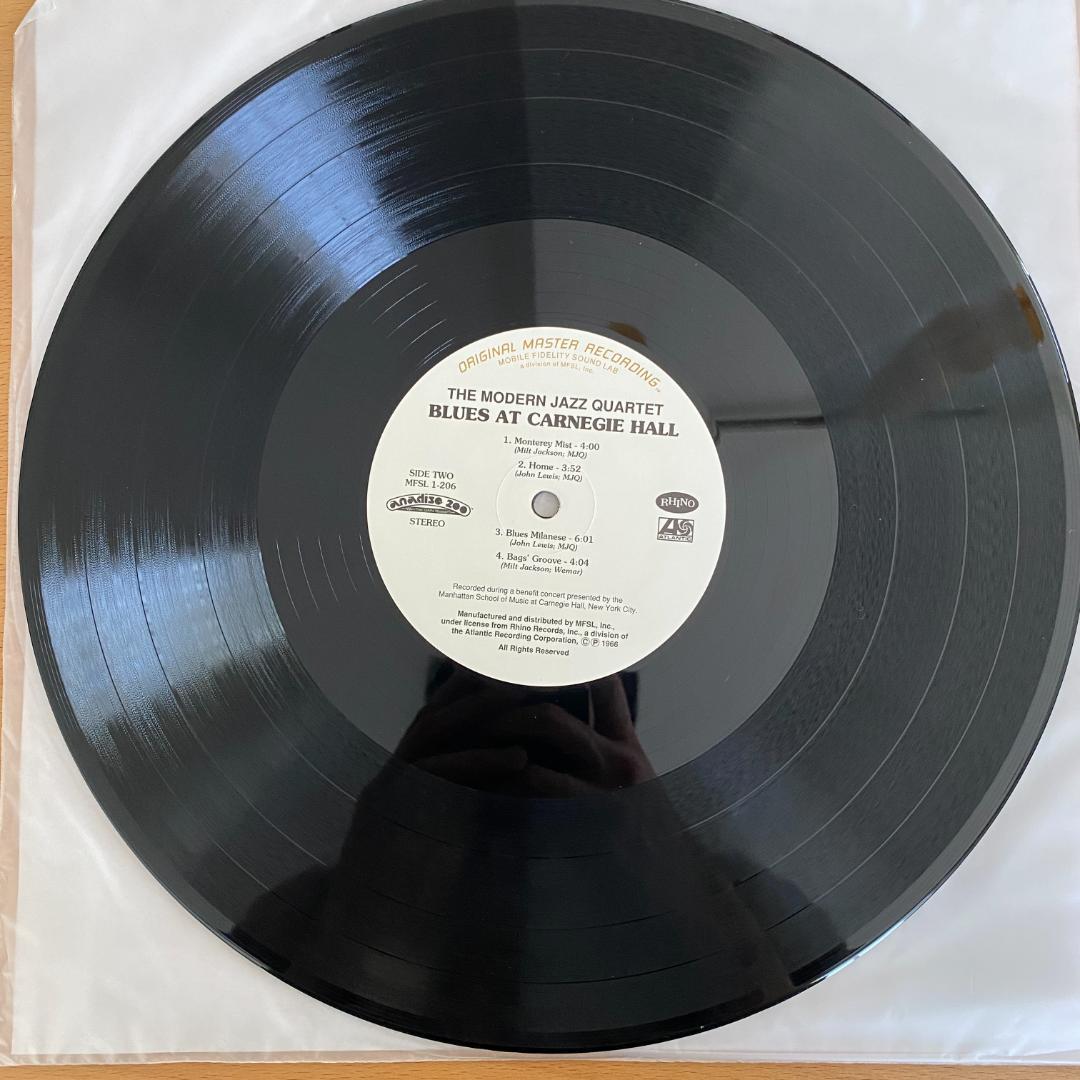 洋楽 LP Modern Jazz Quartet Blues at Carnegie