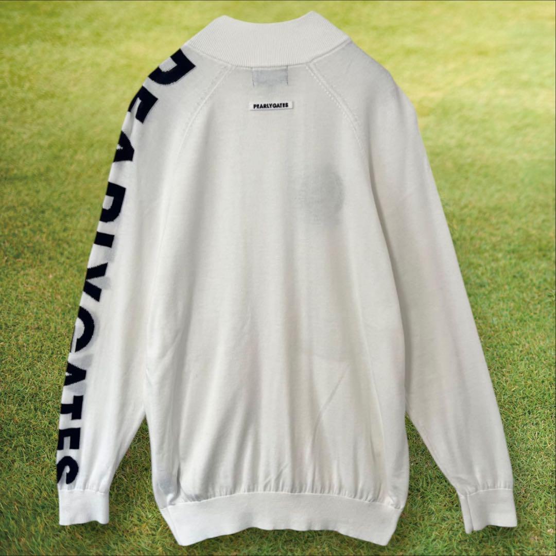 パーリーゲイツ　ジャケット　ブルゾン　XL〜XXL相当 白　ネイビー　紺　春
