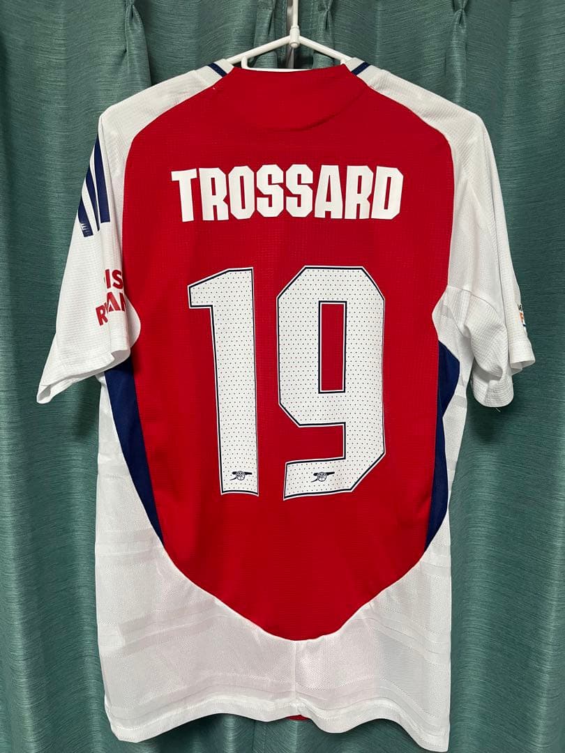 アーセナル24/25Firstユニフォーム(#19 トロサール)CL仕様