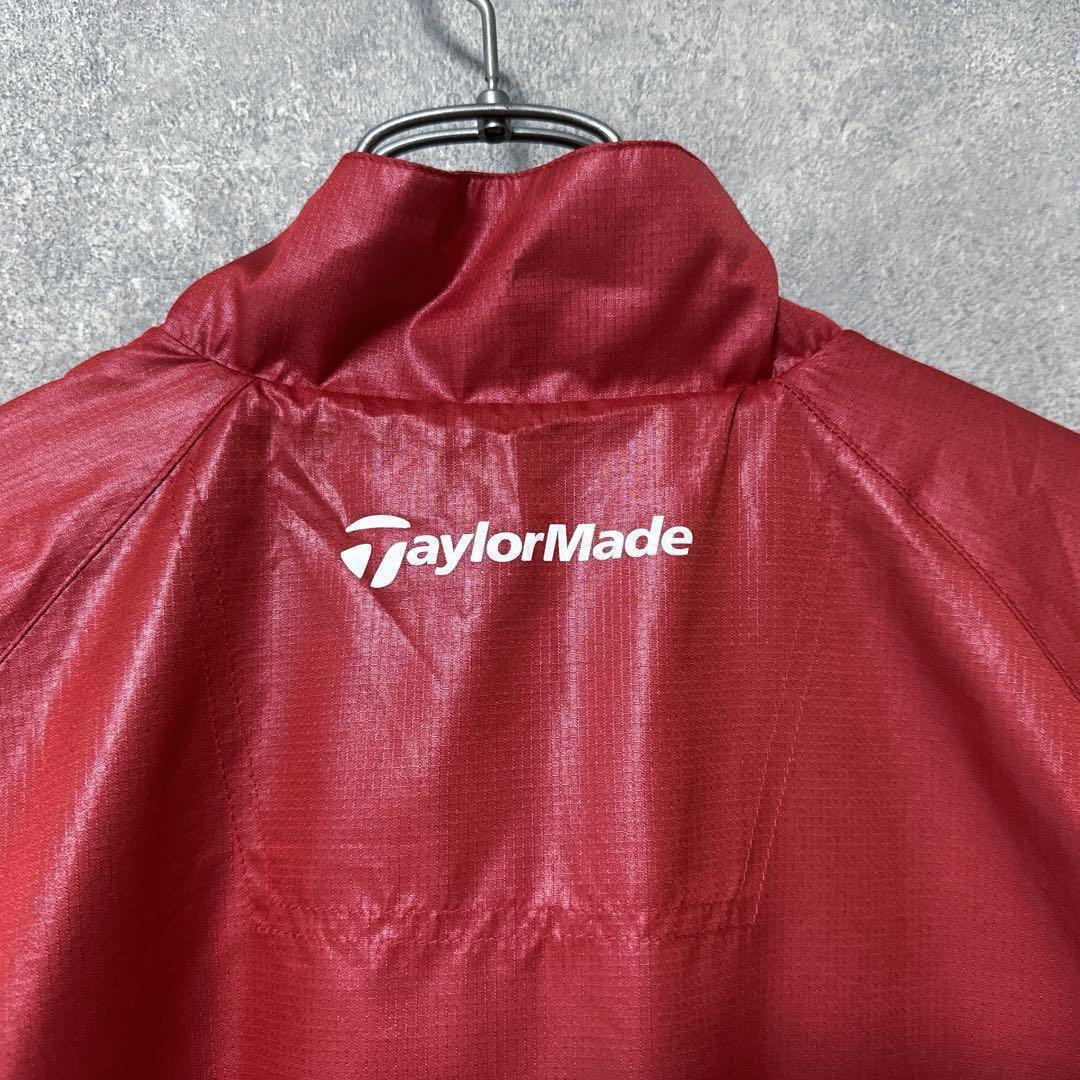 TaylorMade テーラーメイド ハーフ ジップ ナイロン ジャケット ロゴ