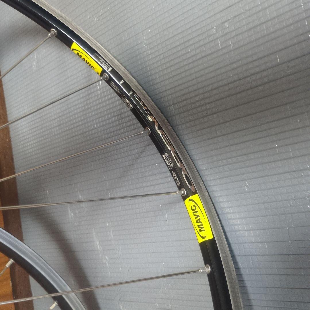 mavic open pro 28h 前後セット　手組みリムブレーキ
