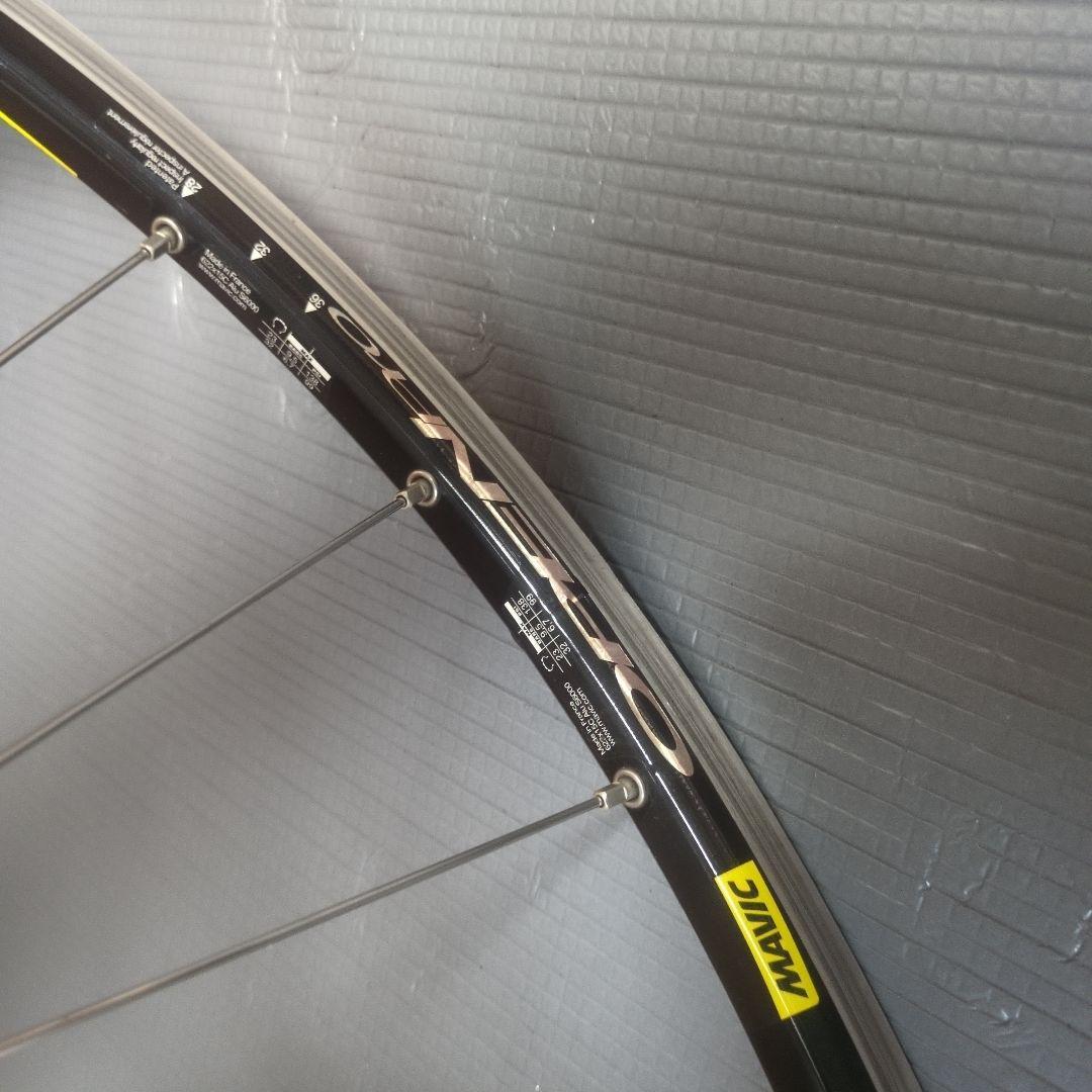 mavic open pro 28h 前後セット　手組みリムブレーキ