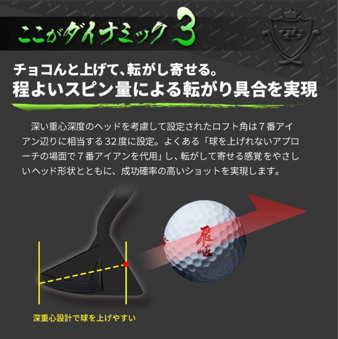 ケガ激減で10打縮まる100切り兵器 が大人気! ダイナミクス ツアー チッパー