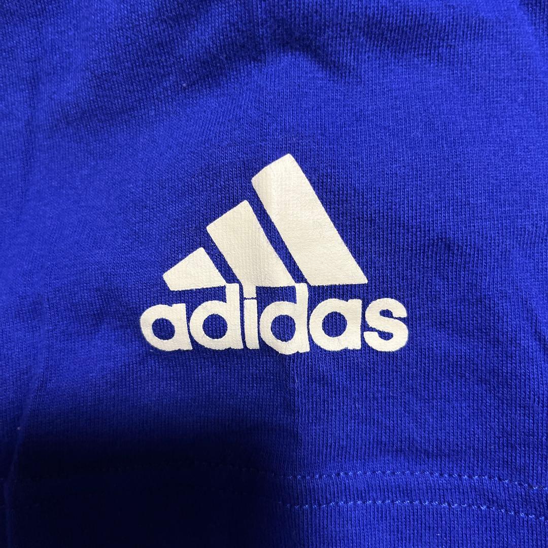 2003年製 adidas Tシャツ Lサイズ 青