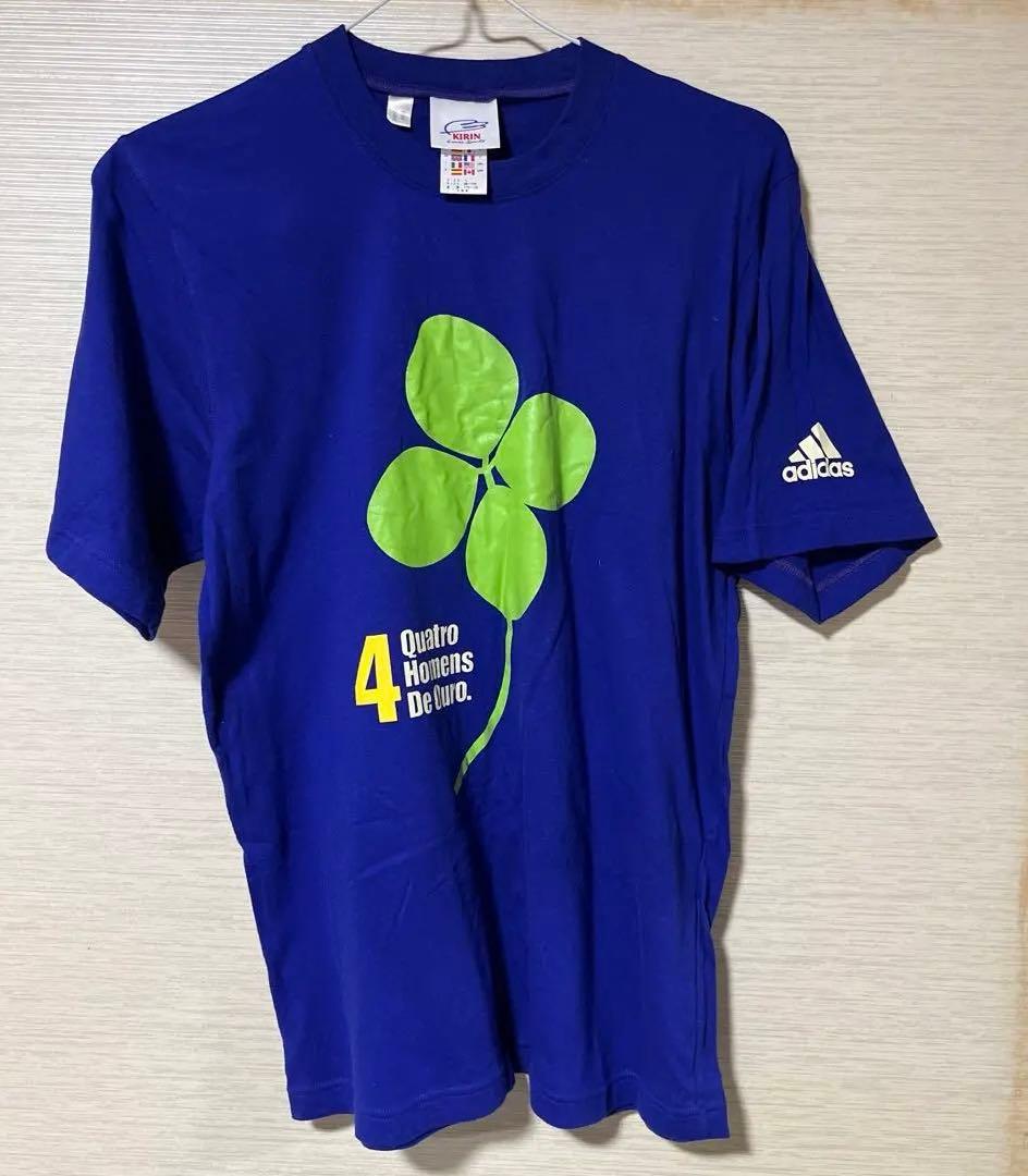 2003年製 adidas Tシャツ Lサイズ 青