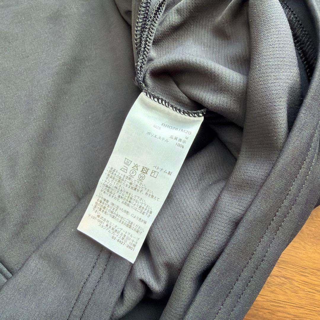 新品 BRG261M20 ブリーフィング TECH HOODIE ブラック M