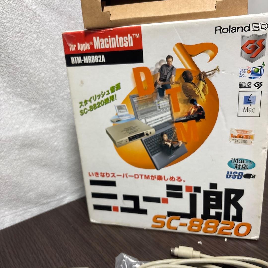 ◆Roland ED SC-8820 MIDI音源機◆ローランド◆ミュージ郎