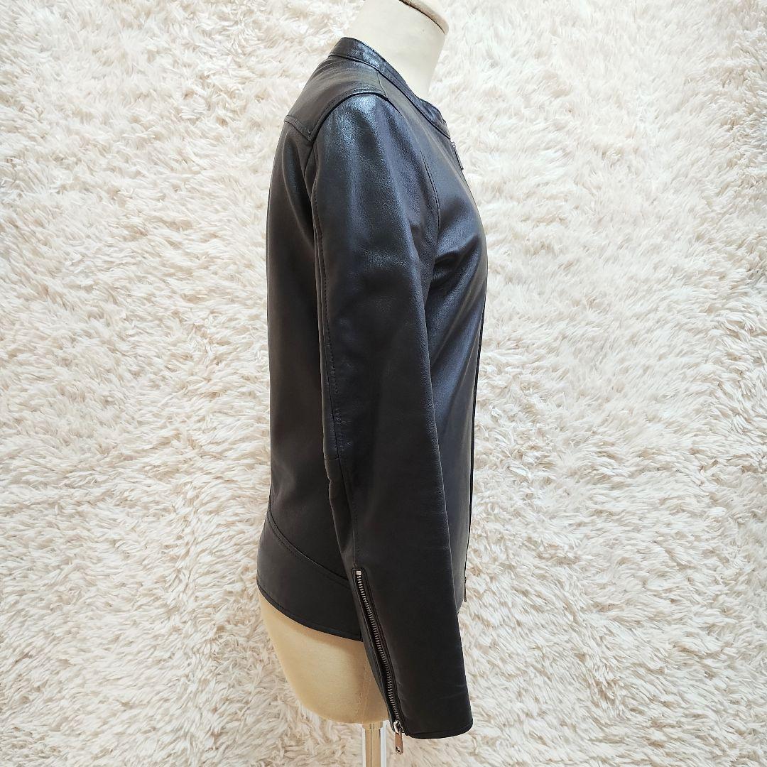 美品　UNITED TOKYO　国産ラムレザージャケット　本革　ブラック