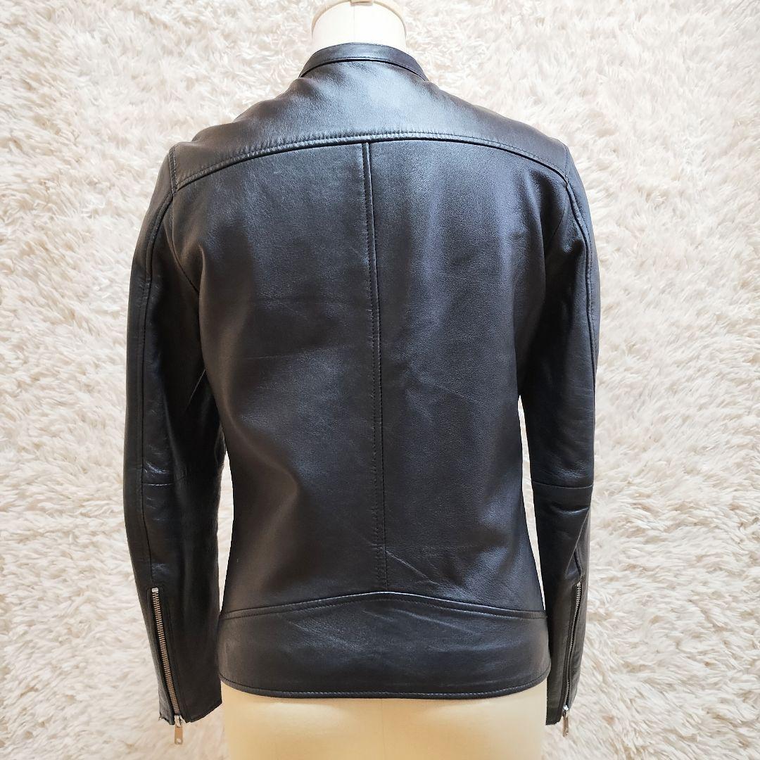 美品　UNITED TOKYO　国産ラムレザージャケット　本革　ブラック