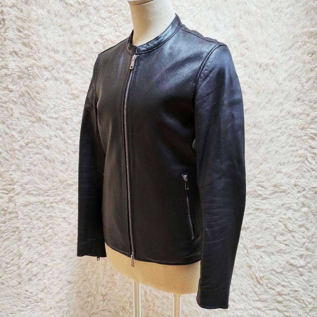 美品　UNITED TOKYO　国産ラムレザージャケット　本革　ブラック