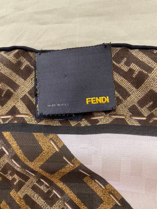 FENDI ズッカ柄スカーフ フェンディ