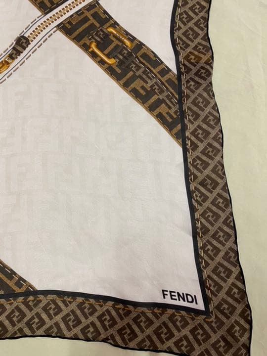 FENDI ズッカ柄スカーフ フェンディ