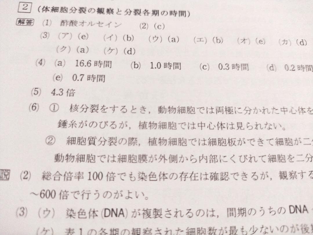 河合塾の井上正嘉先生による生物計算50題と遺伝解法ハンドブック　駿台　鉄緑会