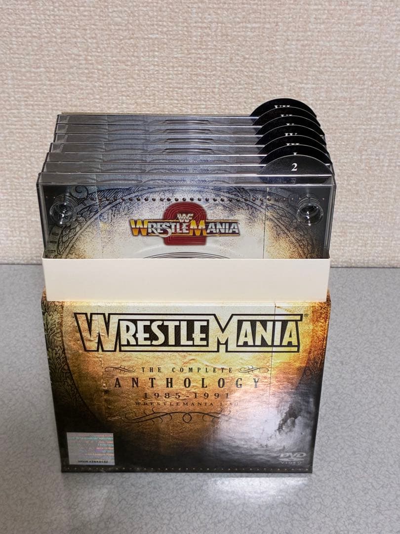 WWE 『WRESTLEMANIA ANTHOLOGY』 Vol. I-III