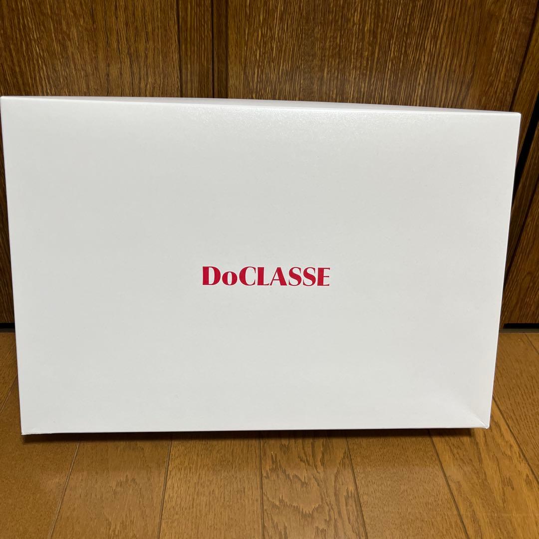 幸*織様 値下げしました新品DoCLASSE異素材コンビベルトデザイン半袖ロング