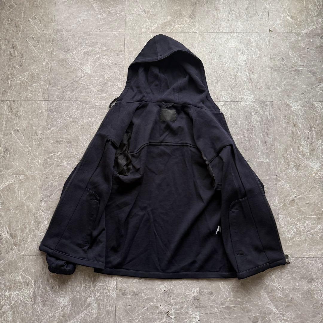 ジャケット・アウター 00s PRADA archive zip-up hoodie parka