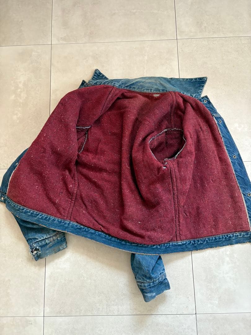 50s foremost 2nd デニム たん丈 縦落ち levi's507xx