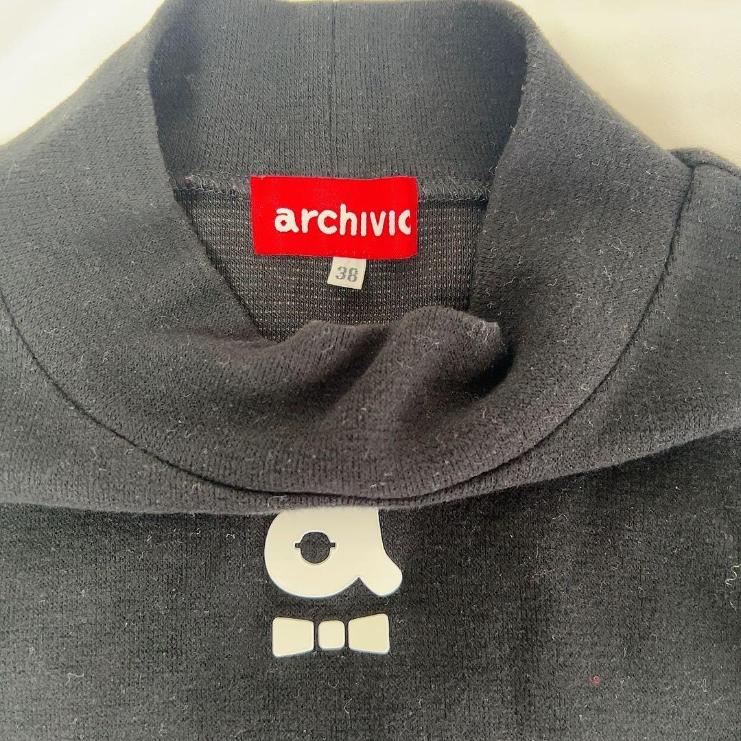 【美品】アルチビオ archivio ブラック セーター Mサイズ　長袖　黒