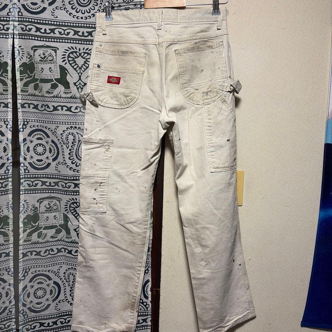 Dickies white painter pants ペインターパンツ