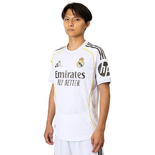 未使用 オーセンティック レアル・マドリード 25-26 ユニフォーム XL