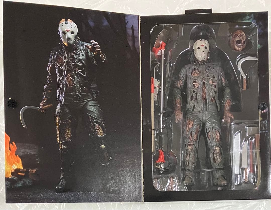 NECA ネカ 13日の金曜日 part7 ジェイソン フィギュア 開封済