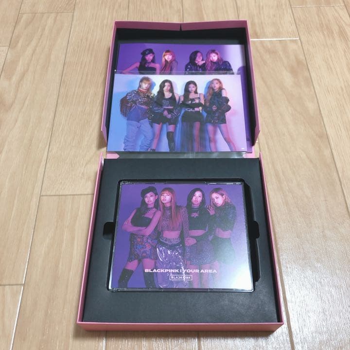 ブラックピンク　クリアバッグ　CD DVD 初回限定盤　blackpink