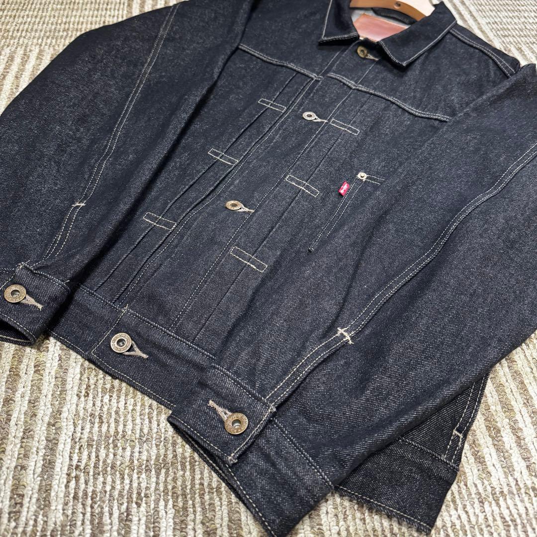 ジャケット・アウター PREMIUM BLACK TYPE I TRUCKER JACKET L