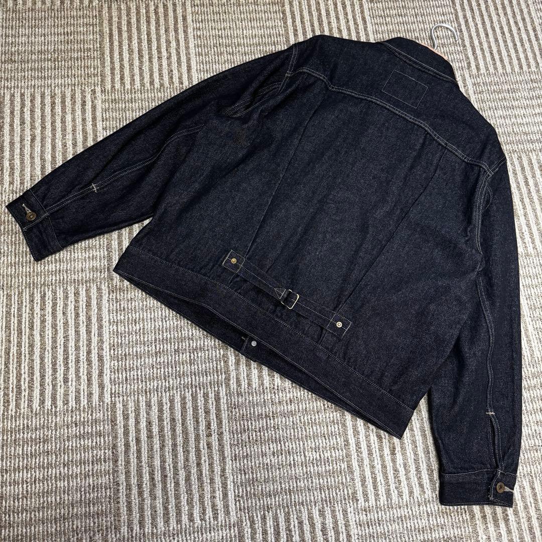 ジャケット・アウター PREMIUM BLACK TYPE I TRUCKER JACKET L