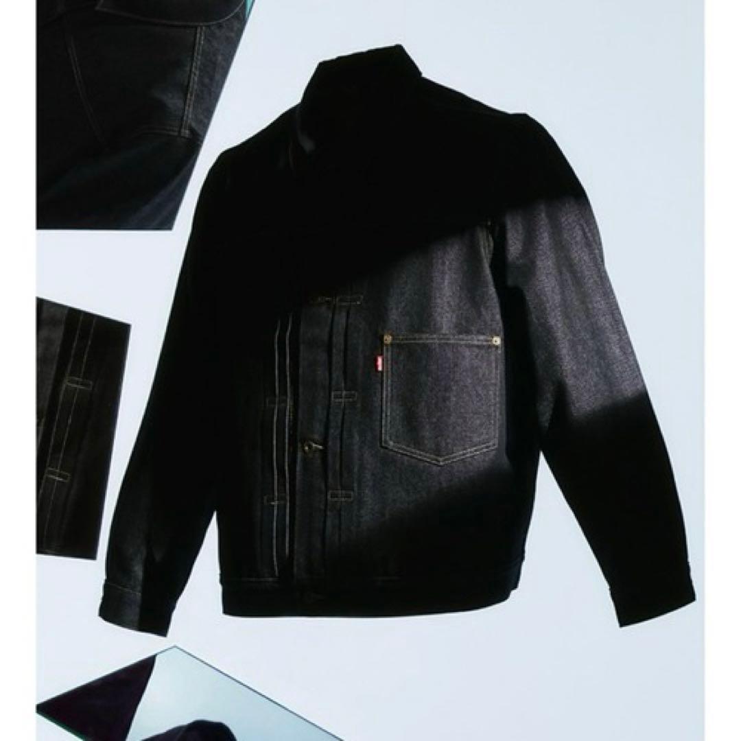ジャケット・アウター PREMIUM BLACK TYPE I TRUCKER JACKET L