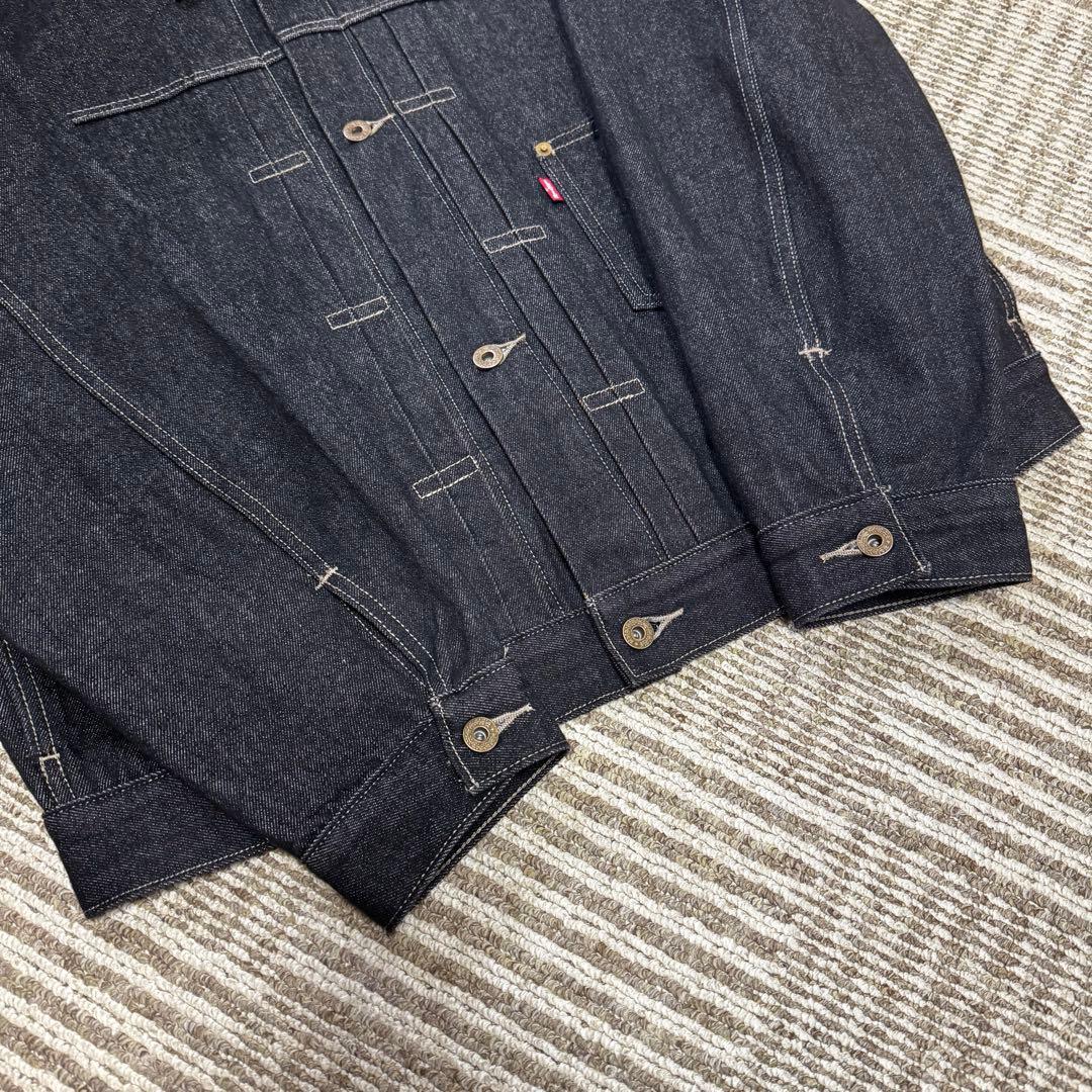ジャケット・アウター PREMIUM BLACK TYPE I TRUCKER JACKET L