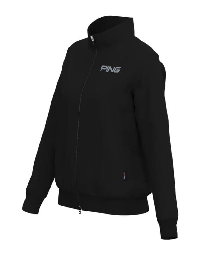 L ☆新品☆ ピン PING 高機能ドッキング ブルゾン　レディース　ブラック