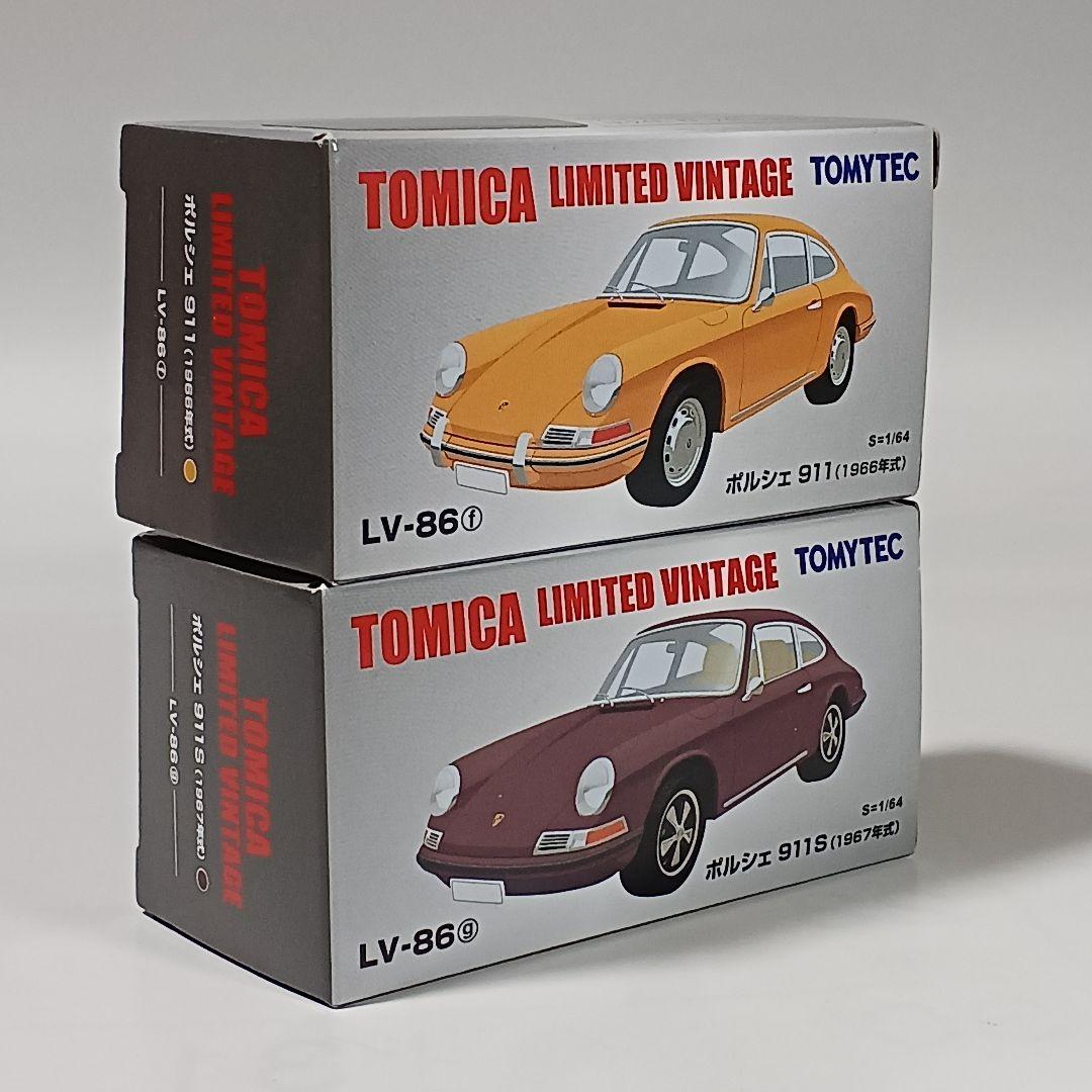 d*9様 トミカリミテッド ヴィンテージ 1/64 ポルシェ 911と911Sの