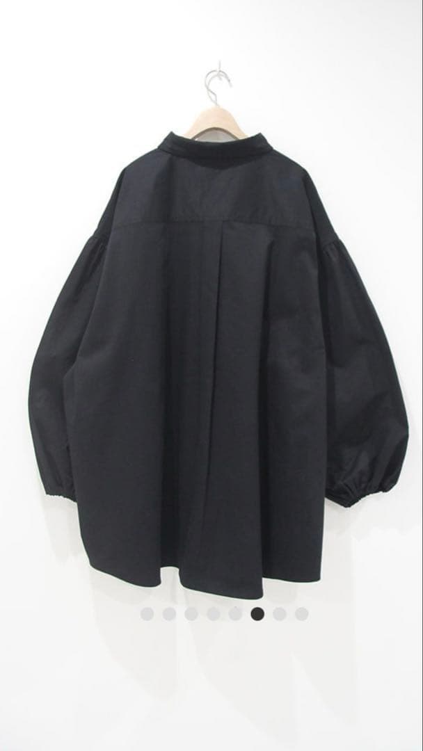 トップス unionini puff sleeved big shirt