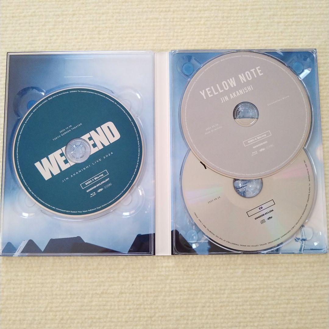 赤西仁 WEEKEND 特別仕様限定盤 Blu-ray