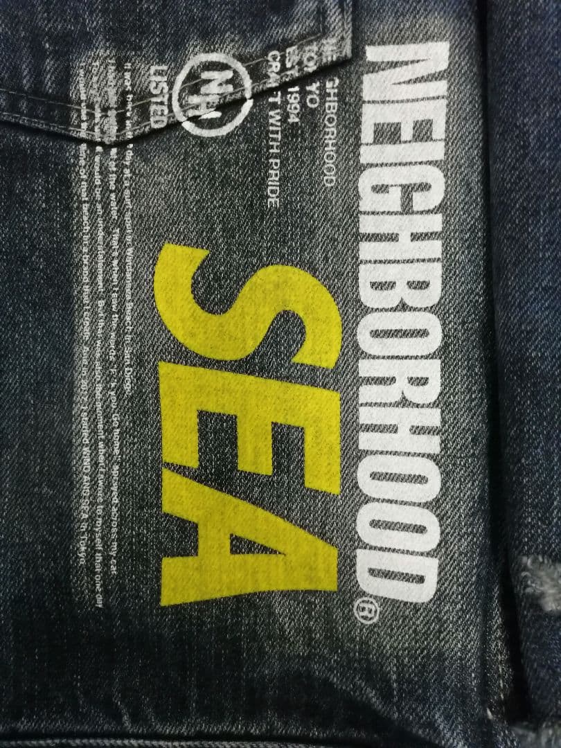 NEIGHBORHOOD×WIND AND SEA デニムジャケット