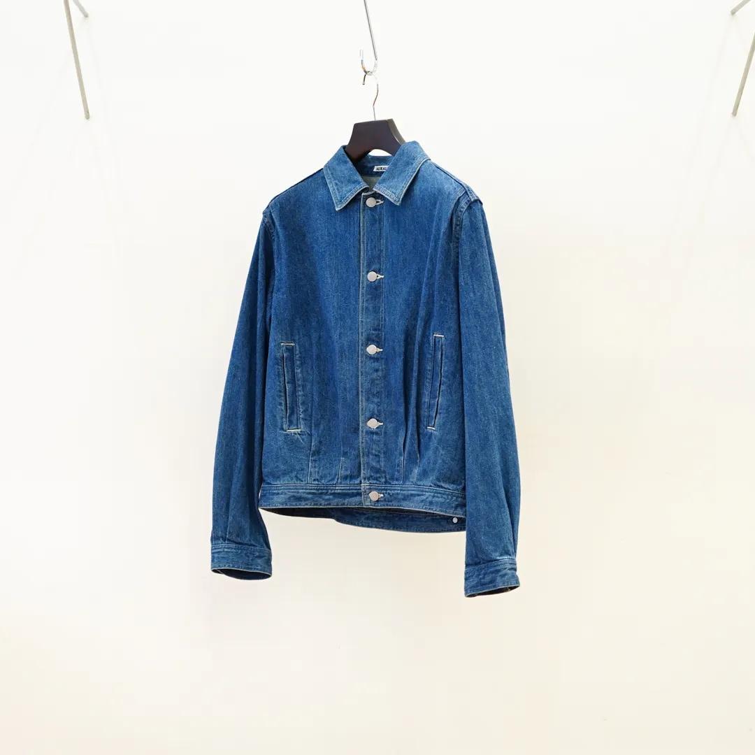 【AURALEE】Selvedge Light Denim Blouson 4