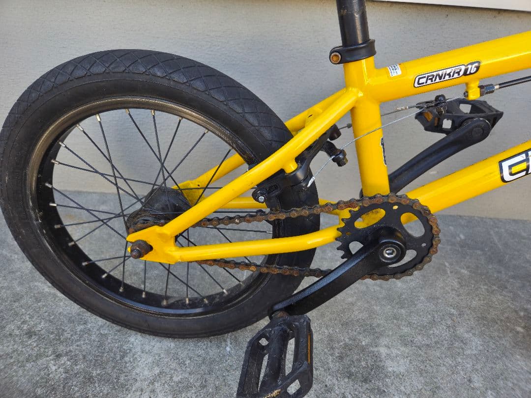 【中古】CRANKER BMX 自転車本体16インチ 　対面お渡し希望