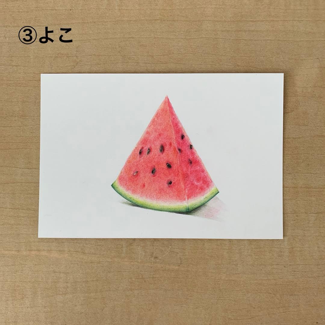 Lです　色鉛筆画　手描き原画　8点