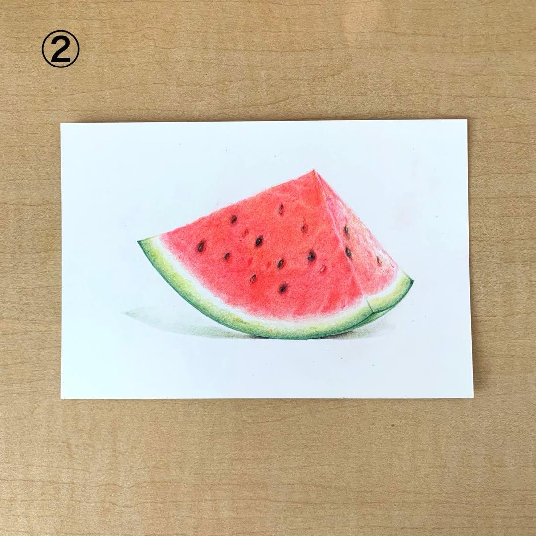 Lです　色鉛筆画　手描き原画　8点