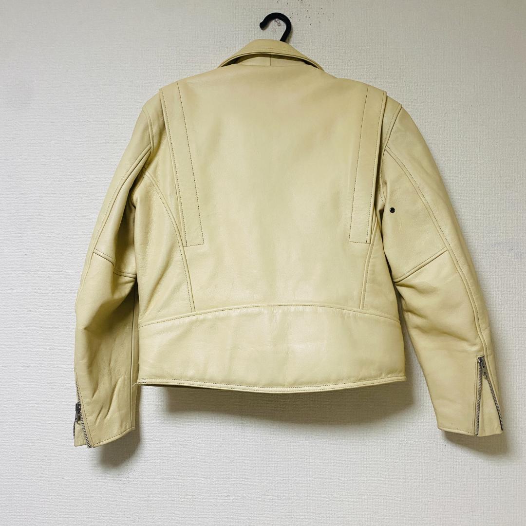【美品】MORGAN PRODUCTS　ダブル ライダース Lサイズ 本革