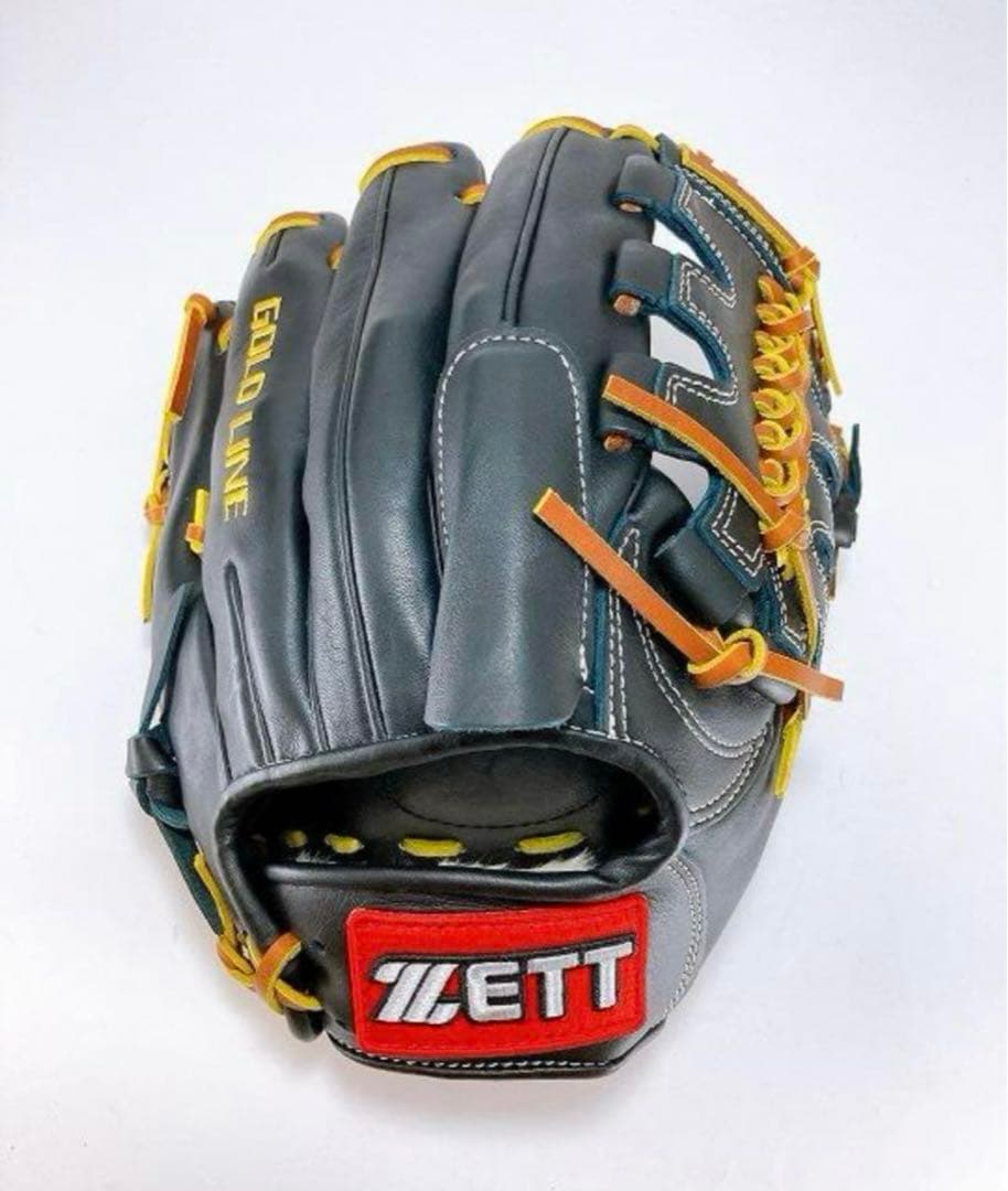 ゼット ZETT  投手用 硬式グローブ 黒 ブラック 578