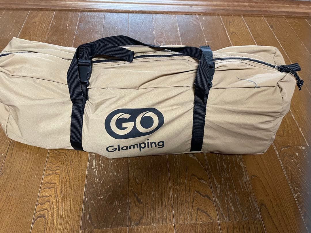 美品　GOGlamping山帆ヘキサタープ TCサンドカラー