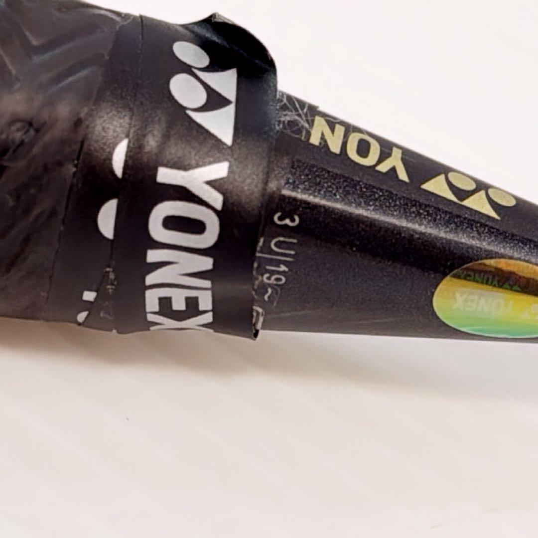 【美品】YONEX デュオラ7 バドミントンラケット ブラック　カバー付き