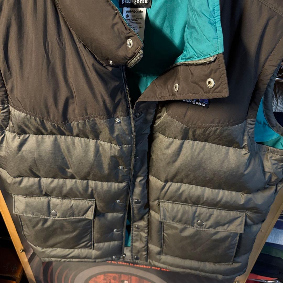 良品 キャンプに Y2K patagonia パタゴニア ダウンベスト L