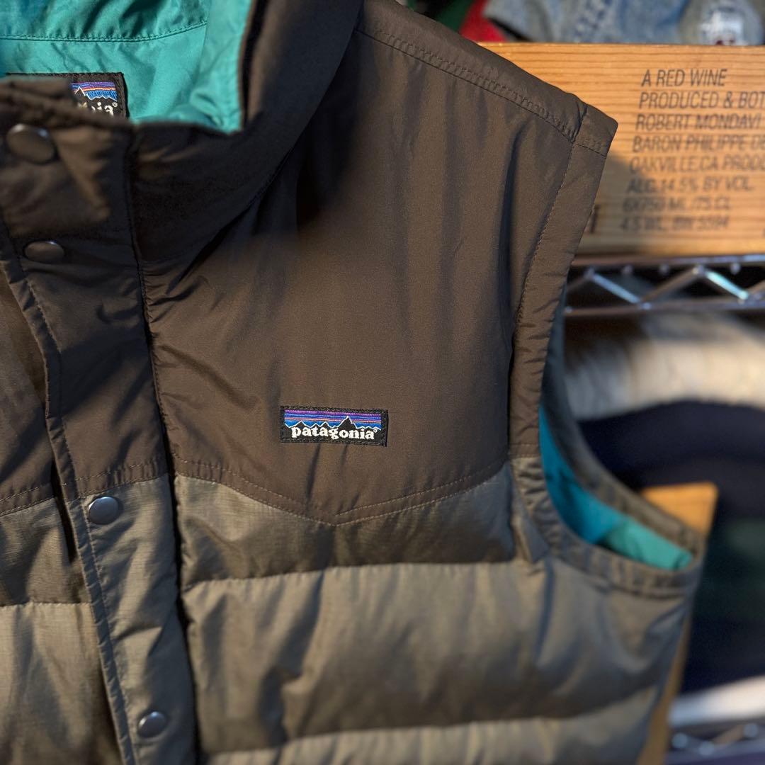 良品 キャンプに Y2K patagonia パタゴニア ダウンベスト L