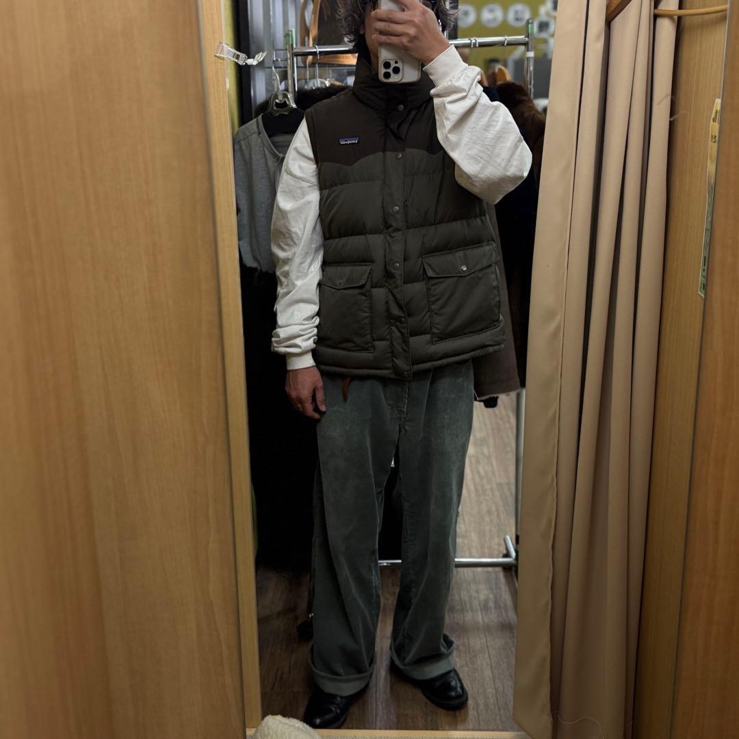 良品 キャンプに Y2K patagonia パタゴニア ダウンベスト L