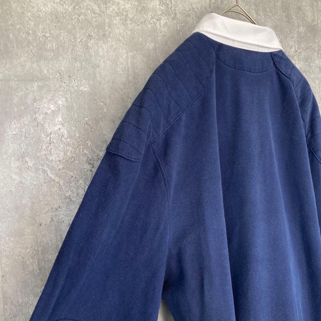 【人気カラー】ポロ ラルフローレン 長袖 ラガーシャツ 古着 ユニセックス