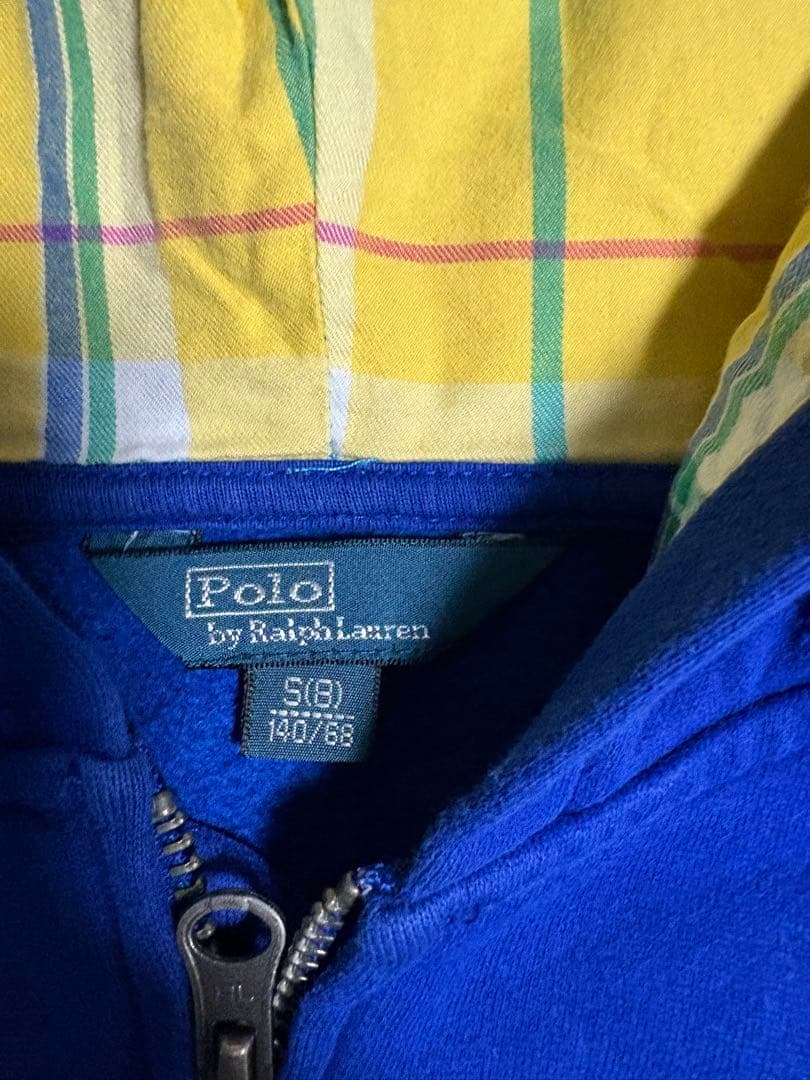 美品polo Ralph Laurenビックポニージップパーカー