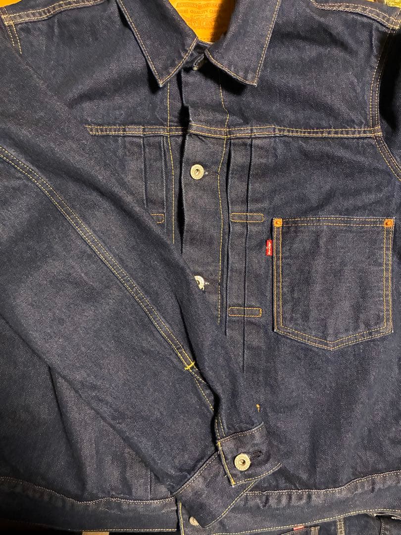 Levi’s premium 1st 501 セットアップセルビッチ　赤耳　大戦